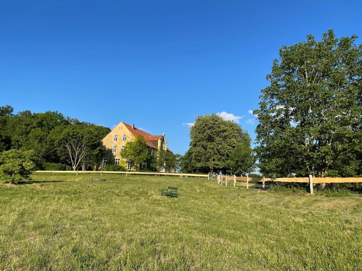 Naturnahes, Neu Moebl.Apartment, Hundefreundlich Neu Gaarz Esterno foto